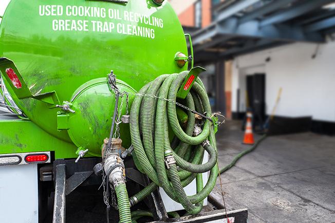 Grease Trap Cleaning of Delano crew